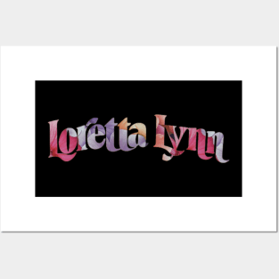 Loretta lynn flower Posters and Art